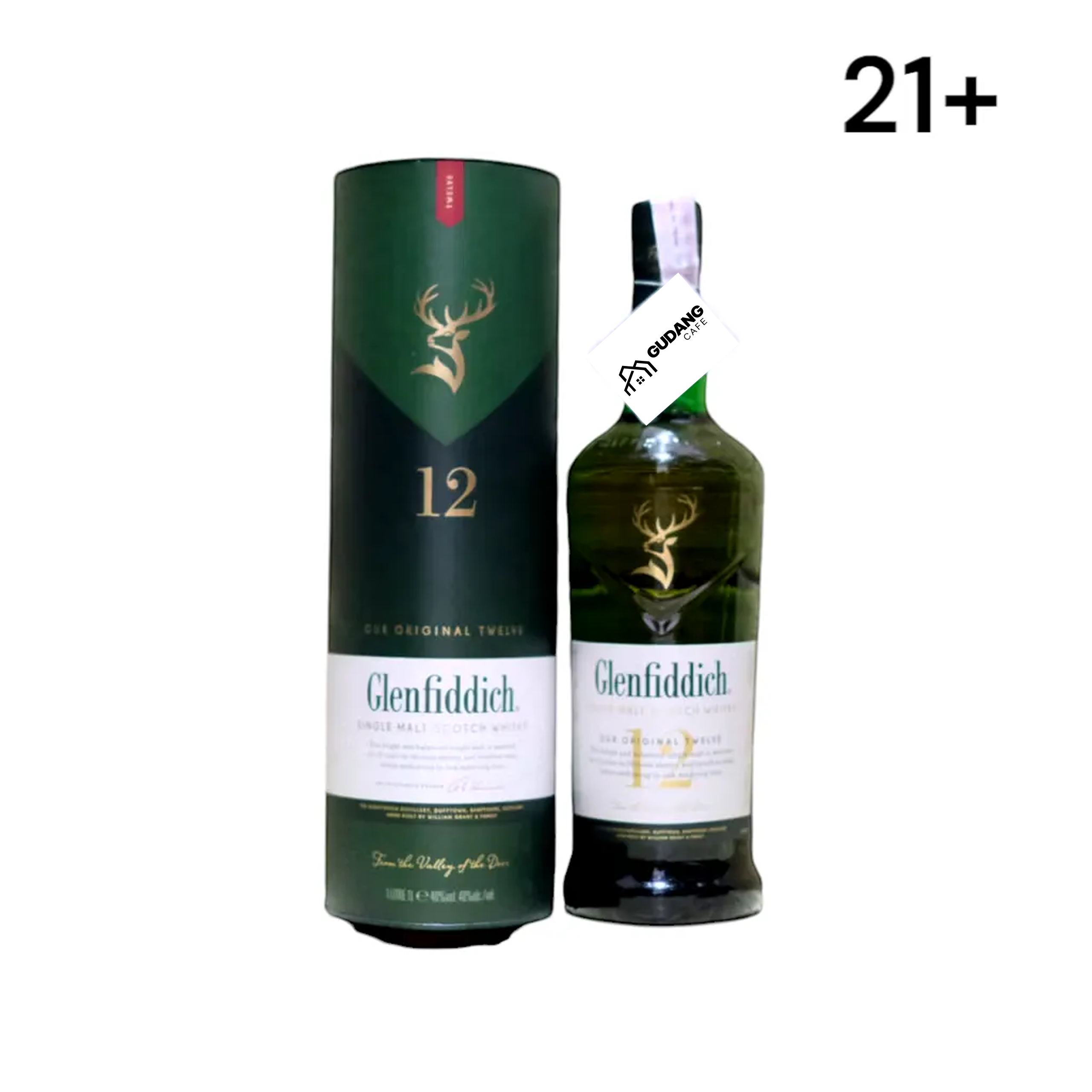 Glenfiddich 12 YO Single Malt Whisky - 700ml